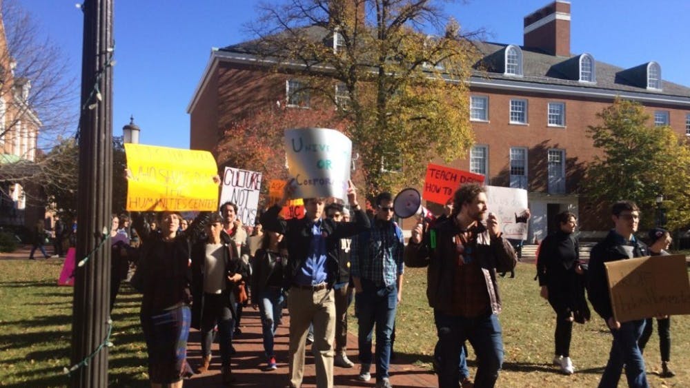 FILE PHOTO
Two years ago, the Humanities Center faced potential closure, inciting student protests.