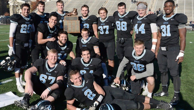 HOPKINSSPORTS.COM
Class of 2017 players never been beaten in their college careers.