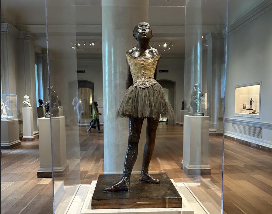 COURTESY OF KATHRYN JUNG
Jung contemplates art, thinking and creation.