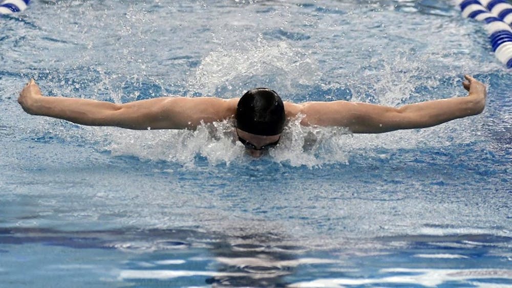 Swimming Sweeps Against The Carnegie Mellon Tartans The Johns Hopkins News Letter