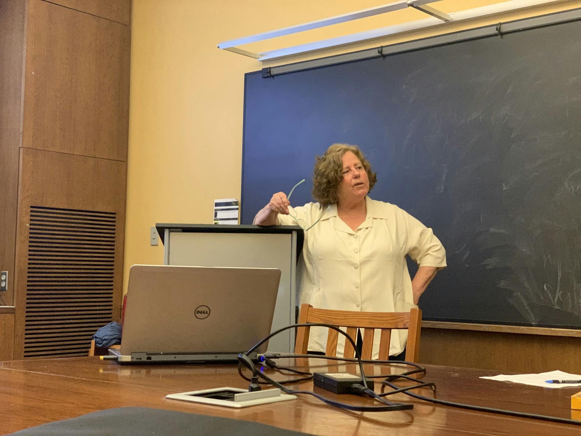 COURTESY OF RYAN AGHAMOHAMMADI
Professor Anne Porter managed an archeology dig in Tell Banat in Syria.