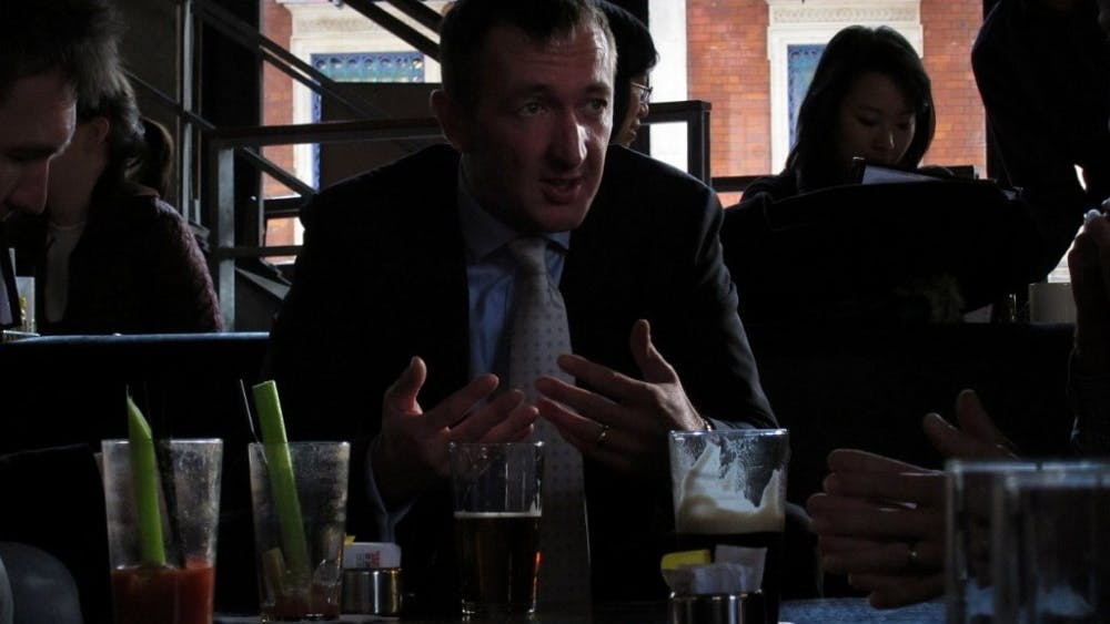 BOB ROB/CC-BY-2.0
Ralph Ineson portrays the patriarch of a religious family in the haunting period piece The Witch.