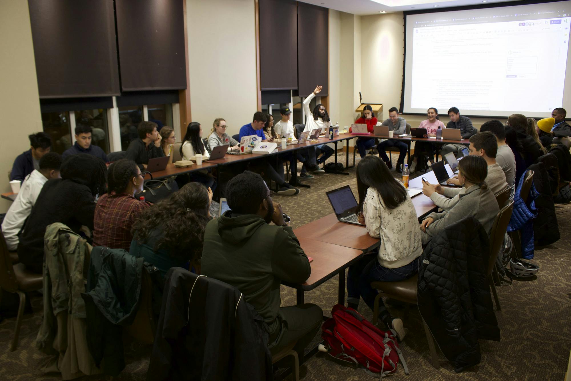 FILE PHOTO
Zeng emphasizes the importance of finding reliable contacts in SGA, pictured here in 2020.