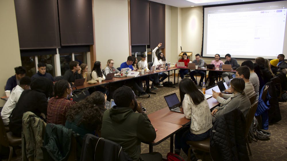 FILE PHOTO
Zeng emphasizes the importance of finding reliable contacts in SGA, pictured here in 2020.