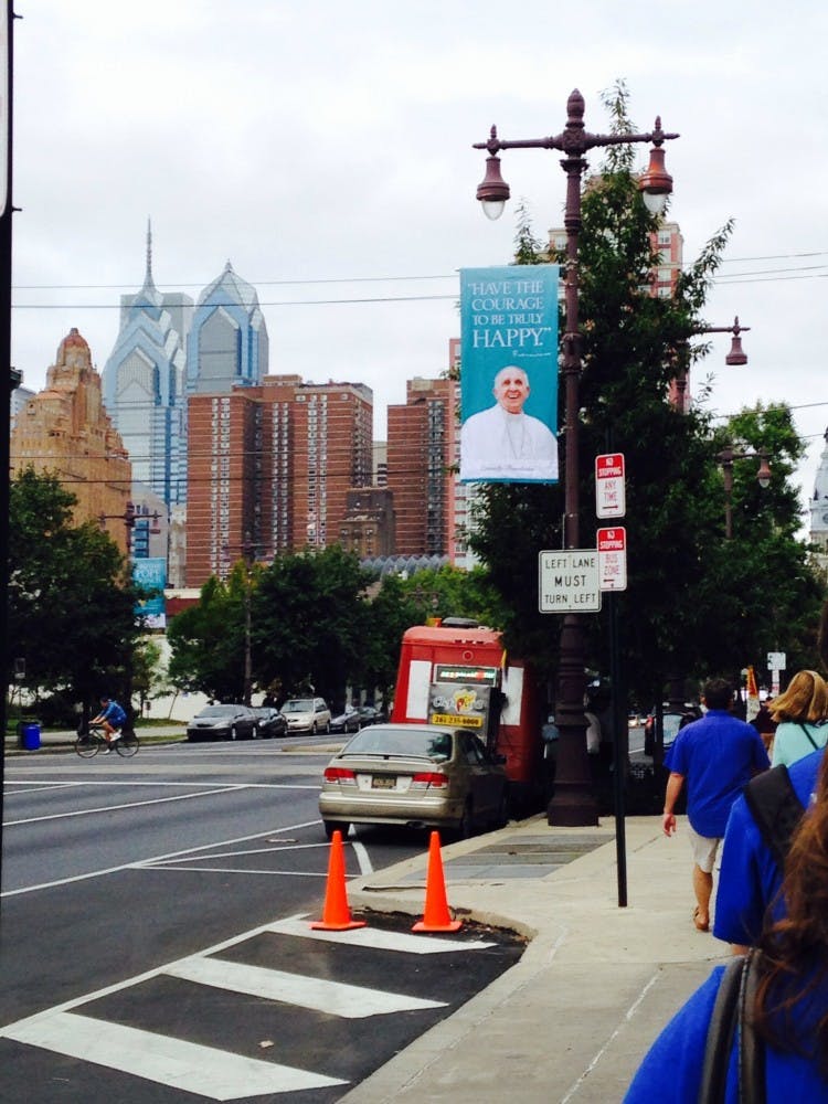  Courtesy of CATHERINE PALMER
Pope Francis visited Washington, D.C., New York and Philadelphia.