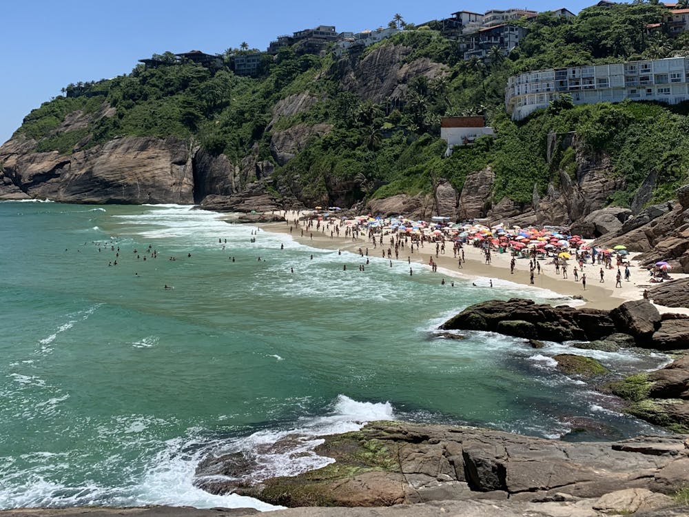 COURTESY OF JULIA MENDES QUEIROZ
Praia da Joatinga, one of many beaches on the Rio de Janeiro coastline.