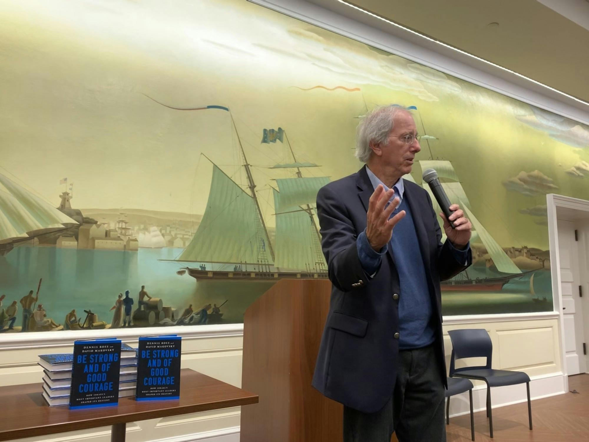 COURTESY OF CHRIS H. PARK
Ross critiqued current American foreign policy, arguing against isolationism.