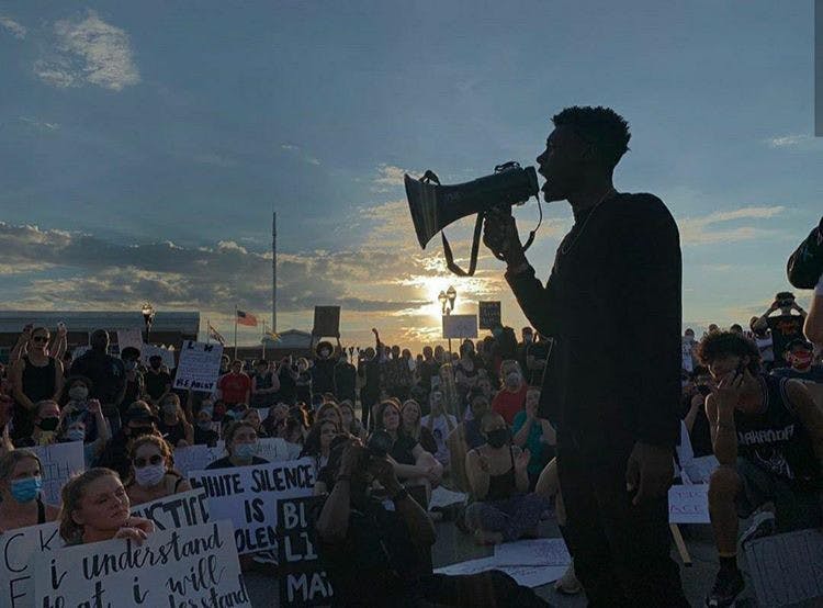 COURTESY OF CHRISTOPHER BECKER
As the country chants "Black Lives Matter," Onuoha considers whether it's true in America today.&nbsp;