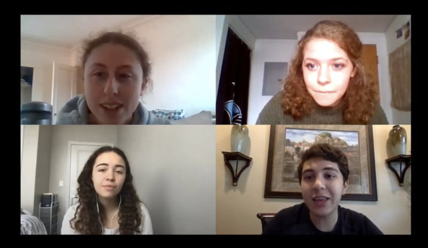 COURTESY OF ALEX HECKSHER GOMES&nbsp;
Throat Culture held an online comedy show this semester instead of a live show.