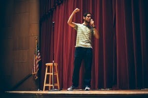 Adam Ruben, the class instructor and an amateur comic, introduced his students with a brief set of his own. Ruben made it clear that this would not be a tame event, reminding the audience that the show might stray beyond what some consider appropriate. This statement set the tone for the satisfyingly crude jokes to come.