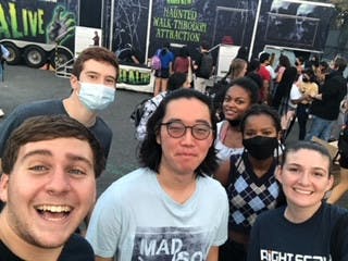 COURTESY OF GABRIEL LESSER
Lesser recommends haunted attractions as the perfect end to spooky season.&nbsp;