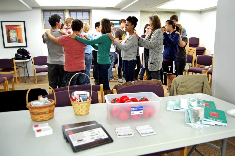 COURTESY OF KUNAL MAITI
Student groups came together to promote men’s mental health.