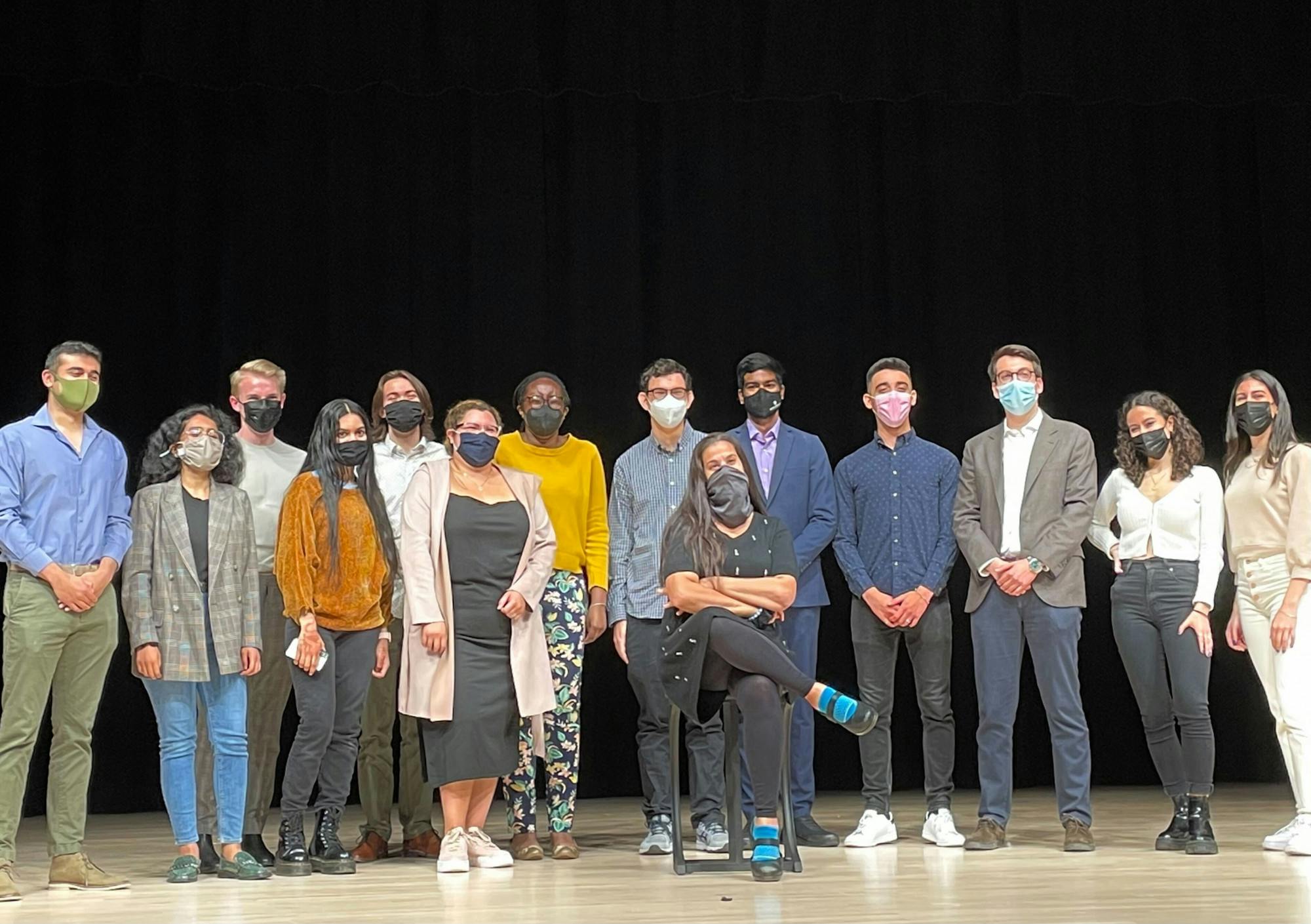 COURTESY OF MICHELLE LIMPE
Comedian Maysoon Zayid encouraged audience members to use their voices.