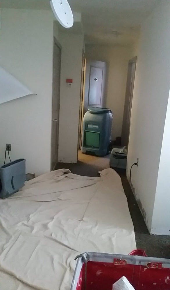 COURTESY OF KEVIN SHEN
Students had to wait for eight hours before they were able to return.