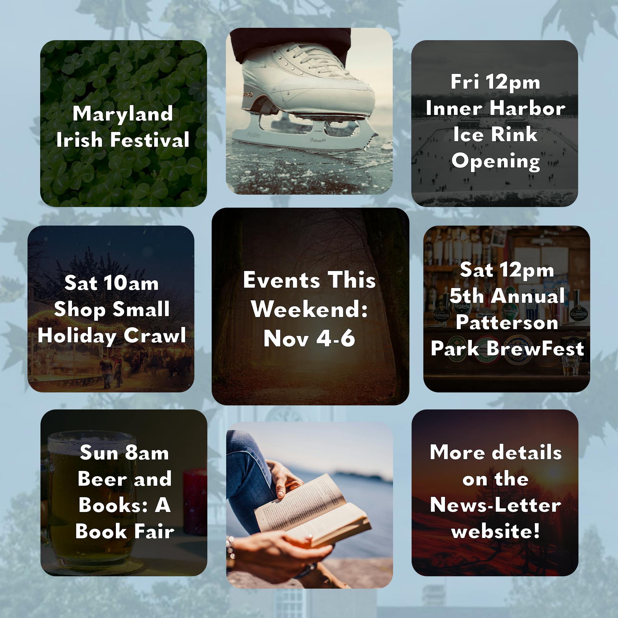 JOHN D'CRUZ / GRAPHICS EDITOR
The holiday season is starting to roll in, so get festive with these awesome events this weekend!