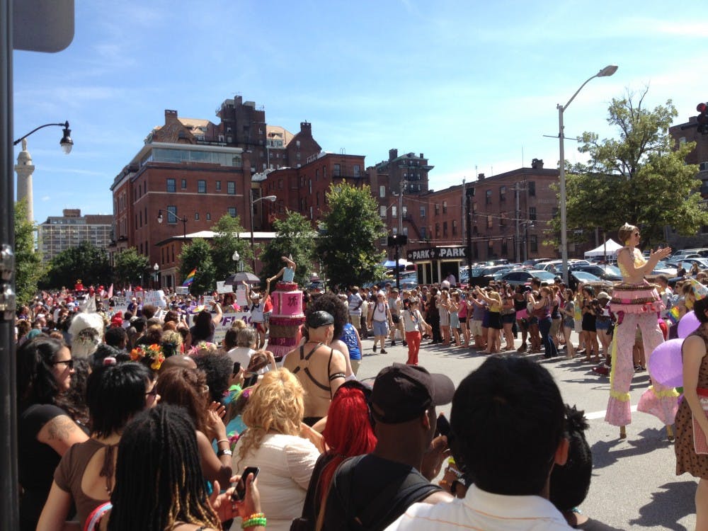 Yes, this isn't exactly a great vantage point for the parade.