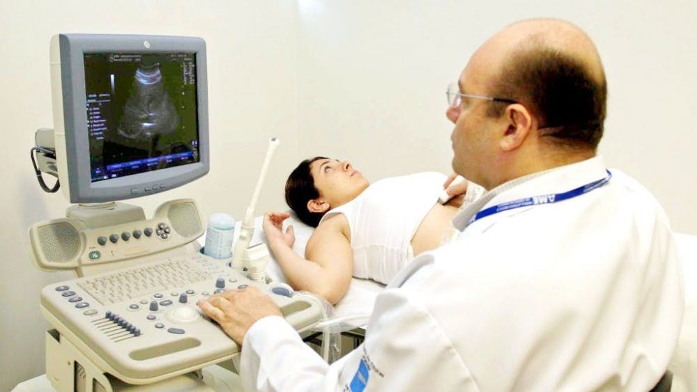  LEVAL/PUBLIC DOMAIN
Most women undergo ultrasound examinations during pregnancy.