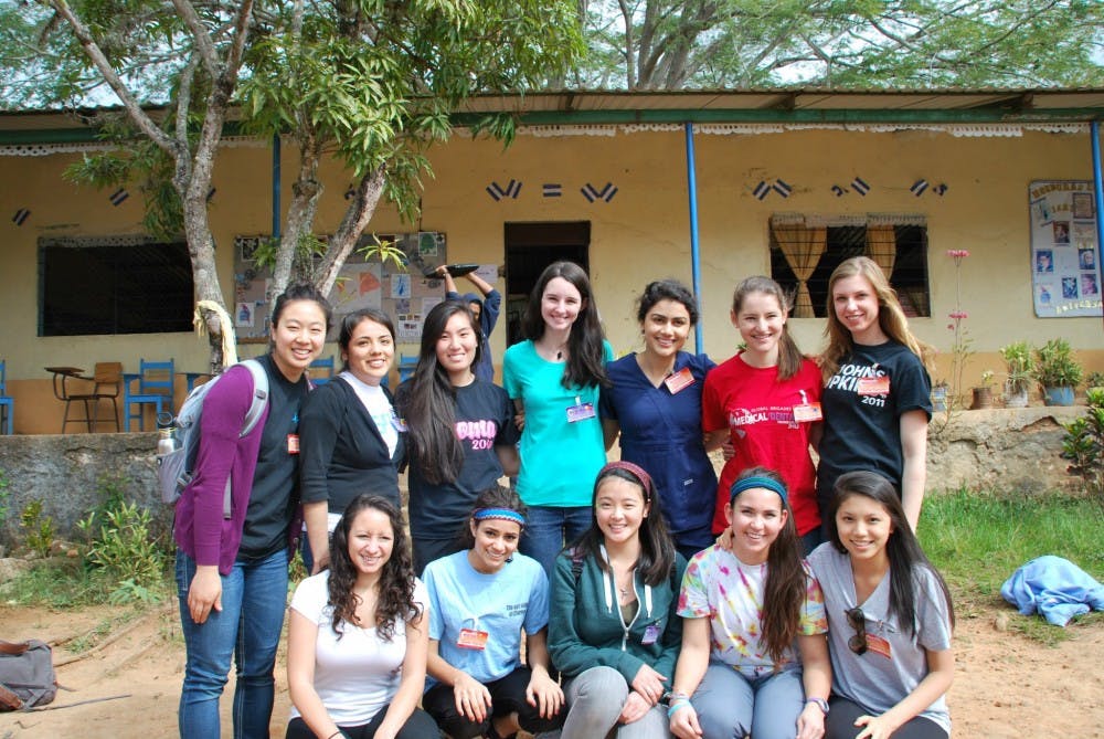 Courtesy of nirali chauhan
Hopkins students traveled to Honduras this past Intersession to serve in a temporary clinic.