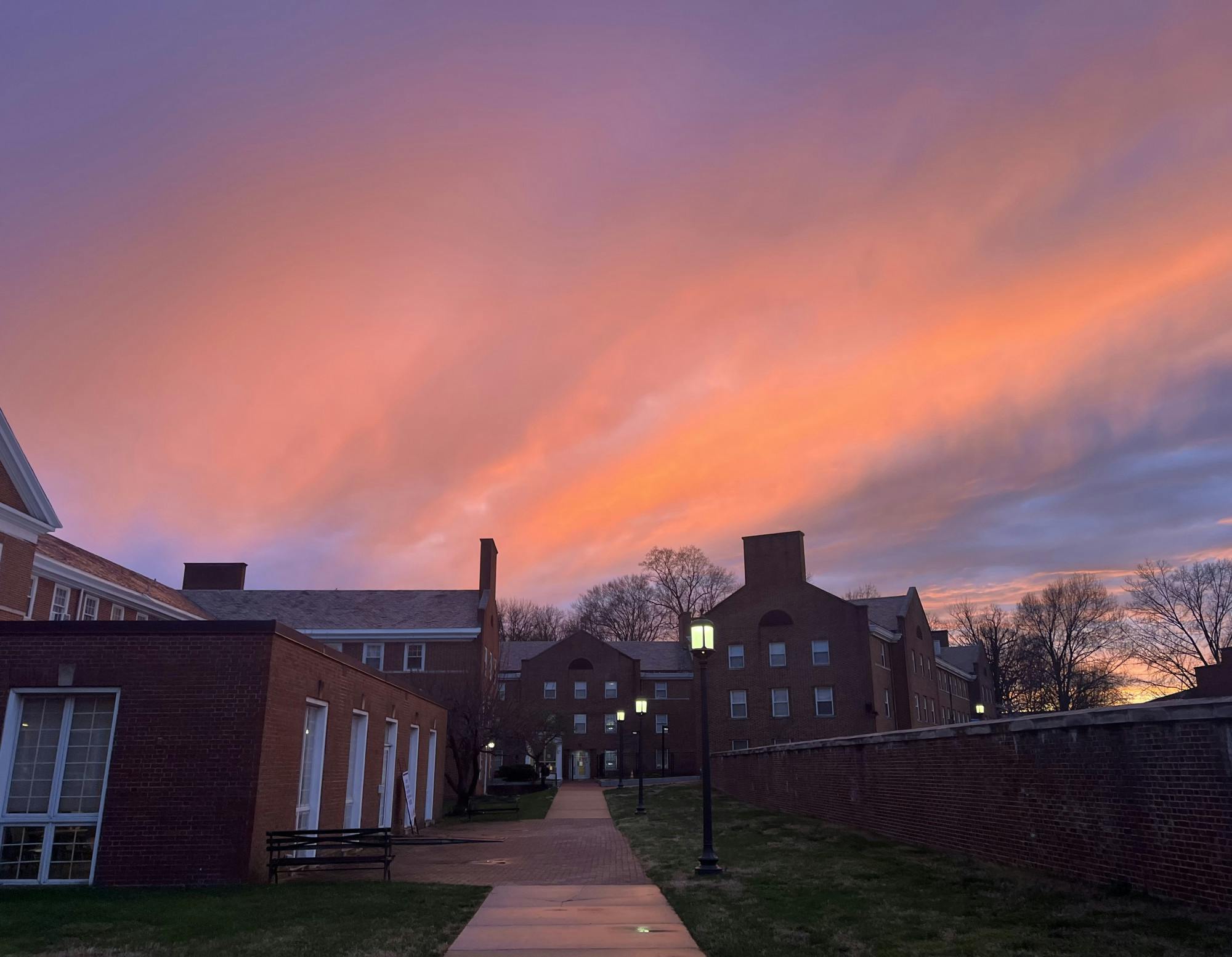 COURTESY OF KATIE PARK
Some days I found myself gazing at the sky, imagining my family somewhere beneath the cotton candy clouds looking upward, just as I was.
