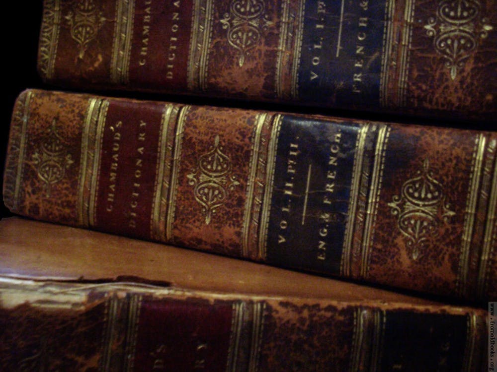 COURTESY OF WWW.FROMOLDBOOKS.ORG
The geographic origin of certain species of bugs was determined from the size of holes in ancient books. 