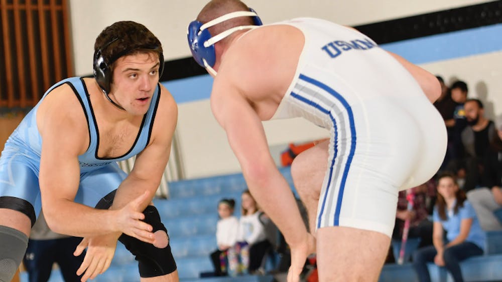 HOPKINSSPORTS.COM
Hopkins wrestling fell short in the tournament this past weekend.