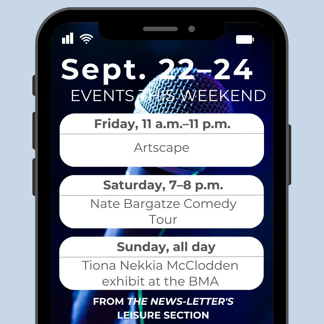 ARANTZA GARCIA / DESIGN &amp; LAYOUT EDITOR
The biggest event in Baltimore, Artscape, is back this weekend after a three-year hiatus!
