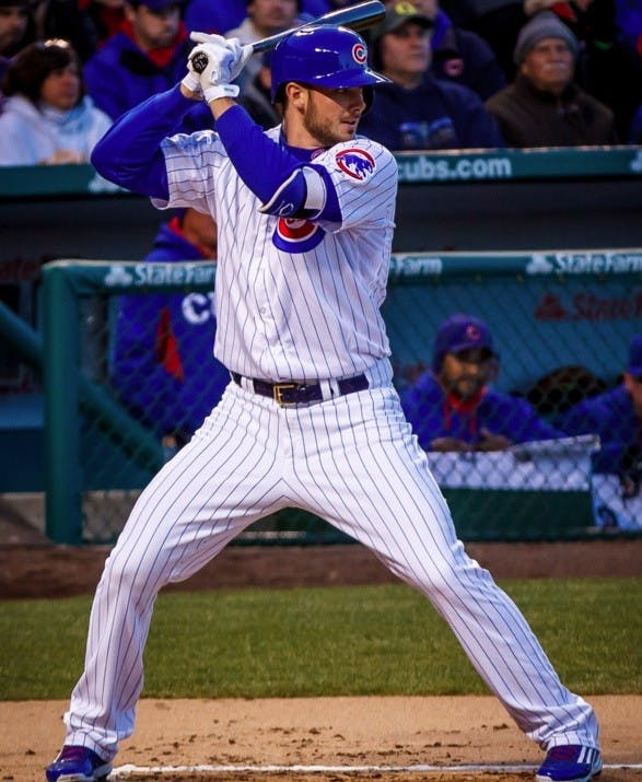 WIKIPEDIA/cc-By=2.0
Rookie Kris Bryant has been a revelation for the Cubs at the hot corner.