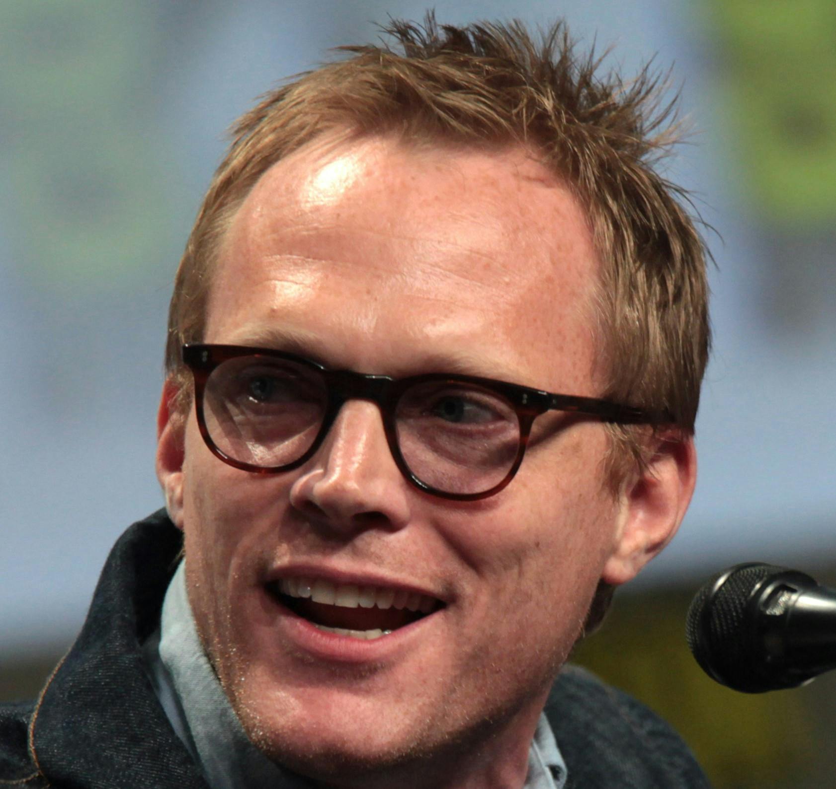 GAGE SKIDMORE/CC BY-SA 3.0
Paul Bettany plays both versions of the character Vision in WandaVision.