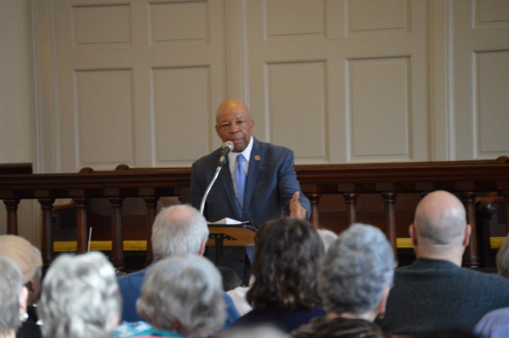  ELlie hallenborg/photography staff
Cummings has served as representative for Maryland’s 7th Congressional District since 1996.