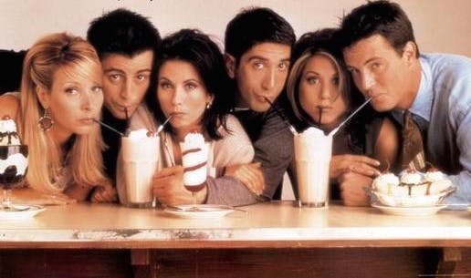 GEOFFREY CHANDLER/ CC BY 2.0
Friends is an American sitcom which first aired in September 1994.