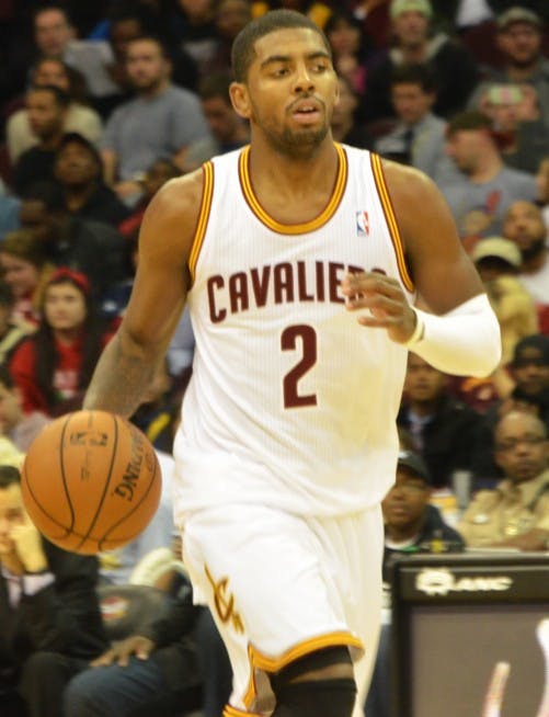 ERIK DROST/ CC BY 2.0
Kyrie Irving will no longer be in a Cavs jersey this coming season as he moves to Boston.