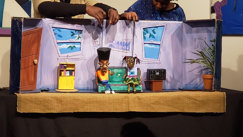 Courtesy of Kanak Gupta
The first performance followed the story of siblings writing a “collab story.”