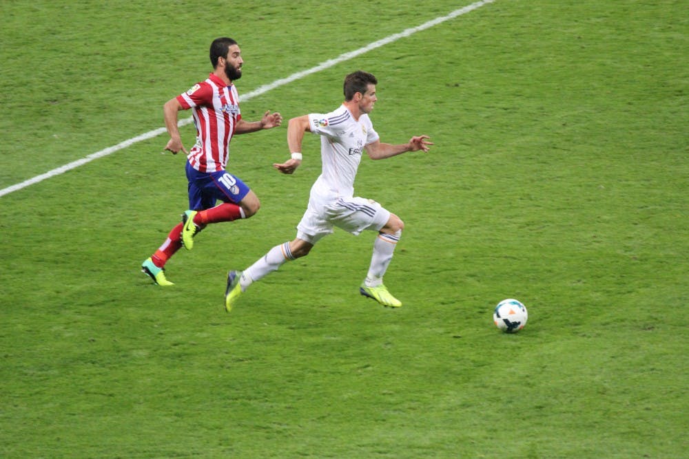 CC BY-SA 3.0 Laurahale
Midfielder Gareth Bale of Real Madrid in action on the pitch.