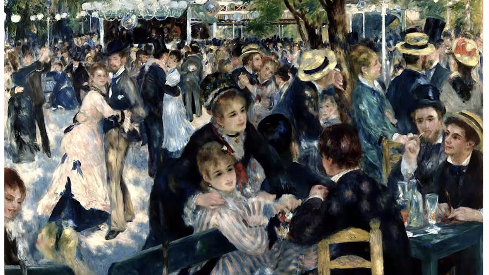 COURTESY OF SARAH JUNG
Dance at Le moulin de la Galette was one of his many works presented during his birthday livestream event.