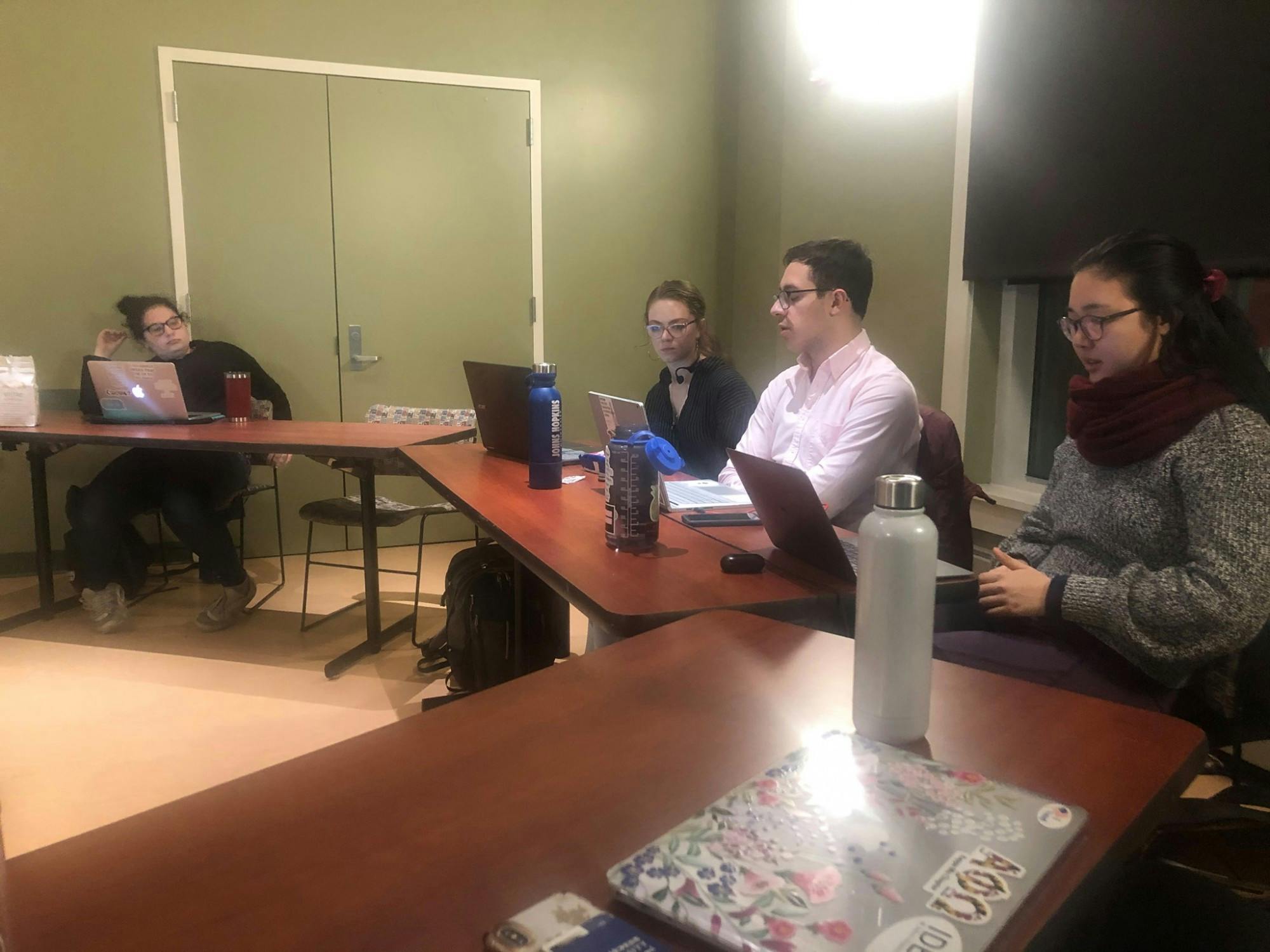 COURTESY OF RAKESH NATARAJAN

Students discussed the political and economic effects of coronavirus.