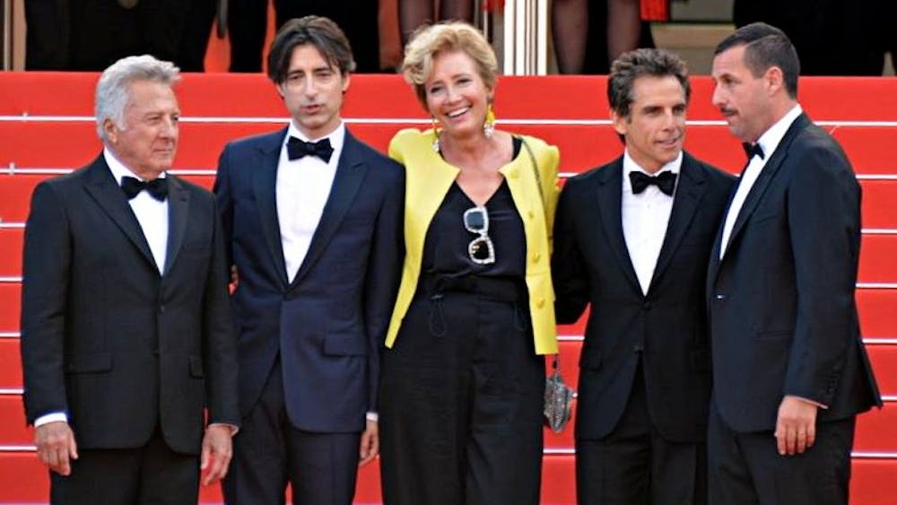 GEORGES BIARD / CC BY-SA 3.0
The cast and director of Meyerowitz Stories attended the film’s Cannes debut.