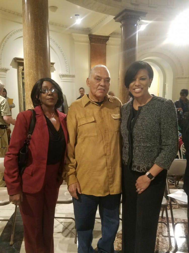 Courtesy of Karen Campbell
Lawrence Lacks, Henrietta’s son (center), plans to sue the Hopkins Hospital in the near future.