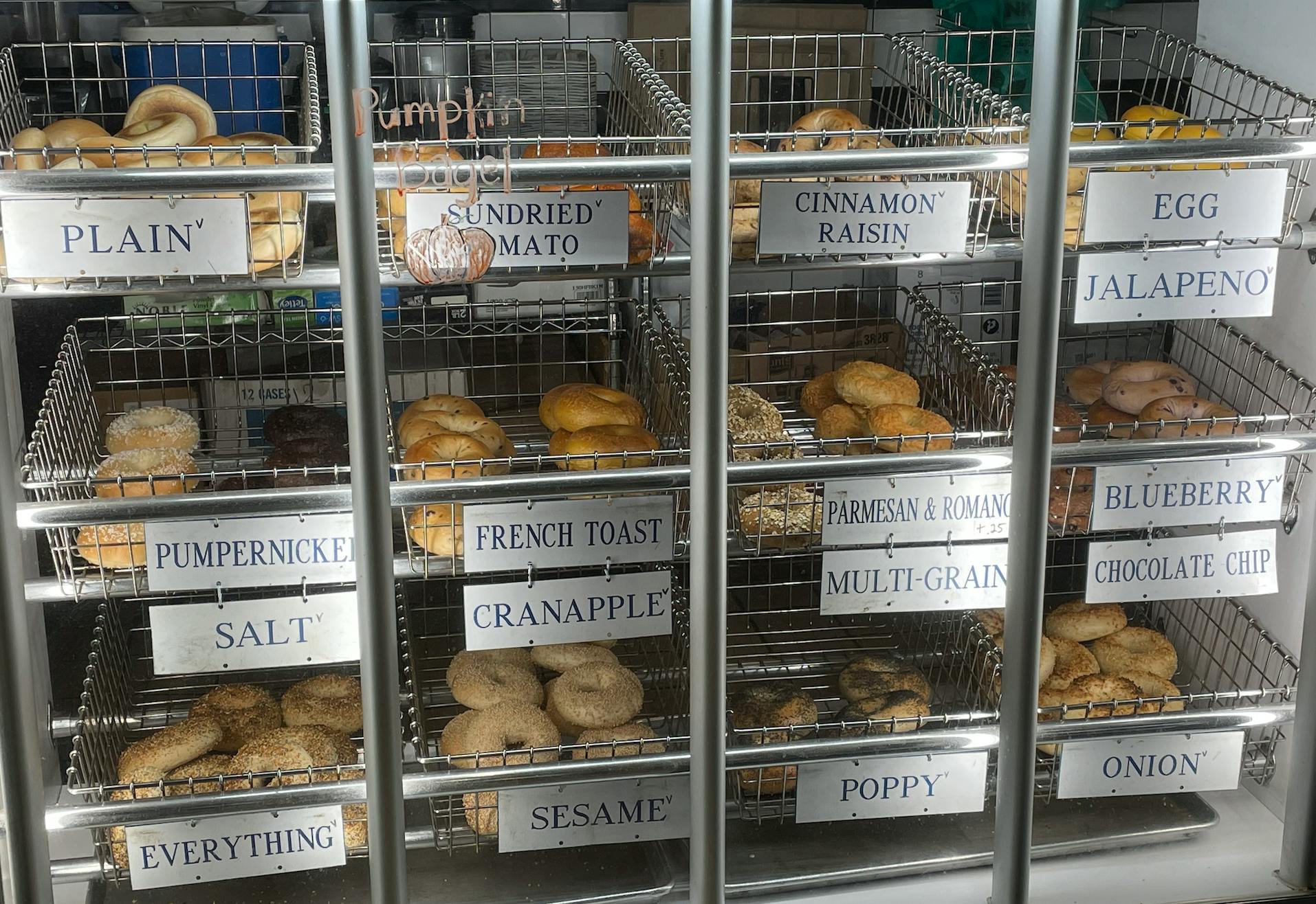 COURTESY OF LEELA GEBO
Roland Park Bagels is one of the many local bagelries tested by Gebo in her quest for the city's best bagel.