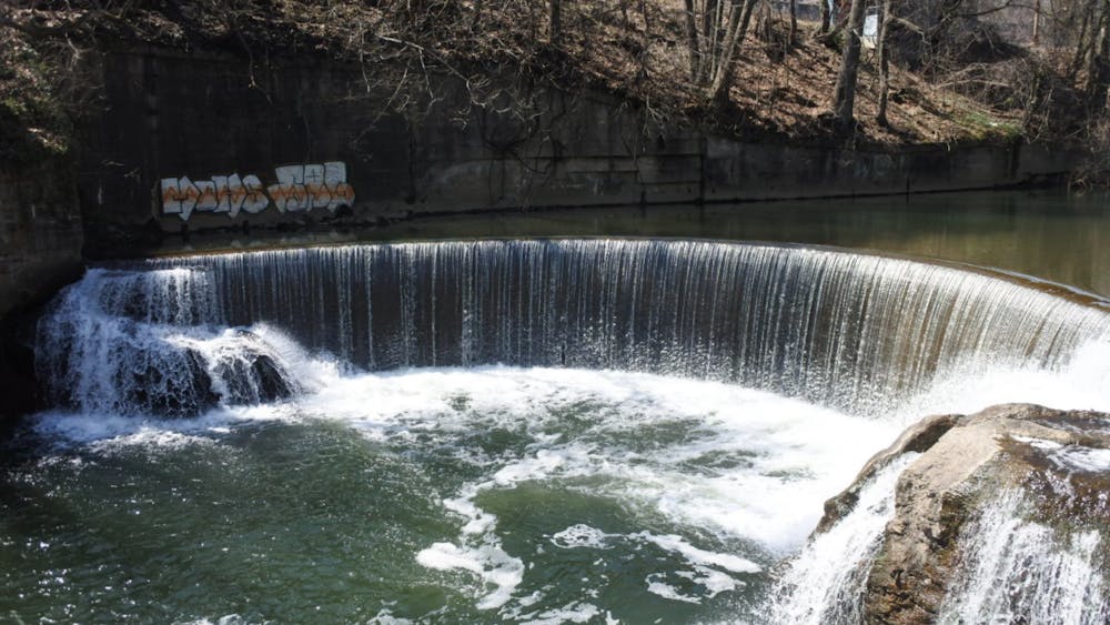 COURTESY OF JOHN MURPHY
Cycle past Jones Falls on your ride through Baltimore. 