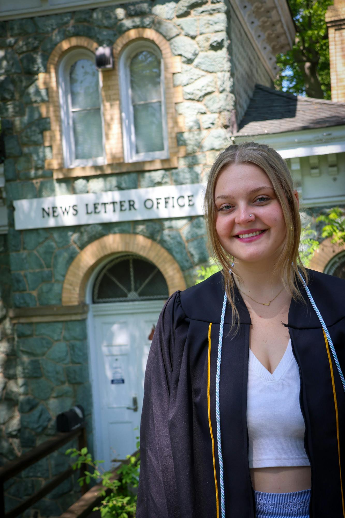 COURTESY OF LAURA WADSTEN
Wadsten looks back at her college experience and her time with The News-Letter.
