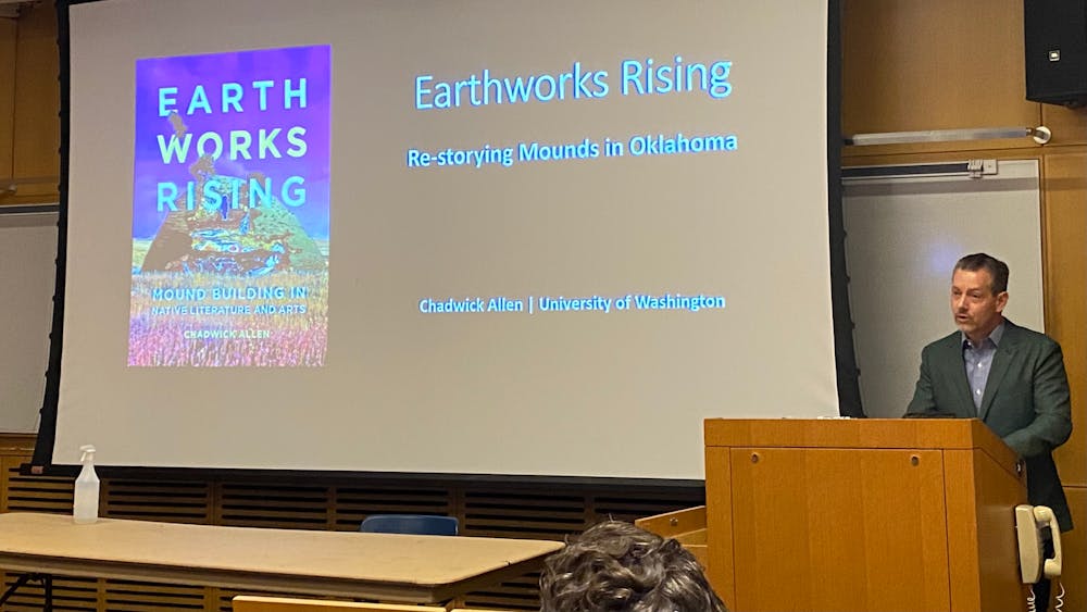 COURTESY OF ARUSA MALIK
Allen emphasised the importance of preserving Native American mounds.