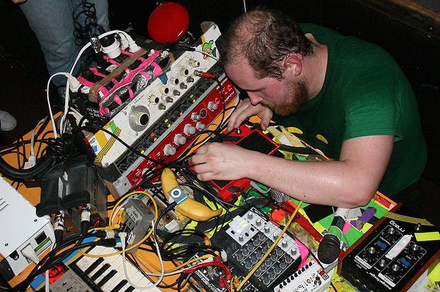 Andrew Braithwaite /CC-BY-2.0
Baltimore’s Dan Deacon has performed at Kahlon in the past and was one of several DJs at the Crown this past Saturday night, Nov. 7.