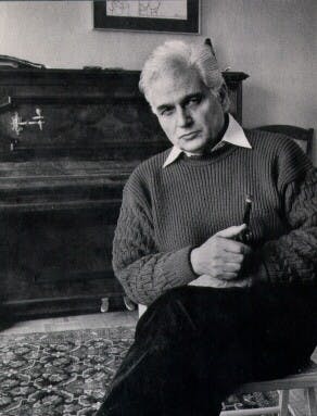 Courtesy of the Humanities Center
French thinker Derrida attended the symposium.