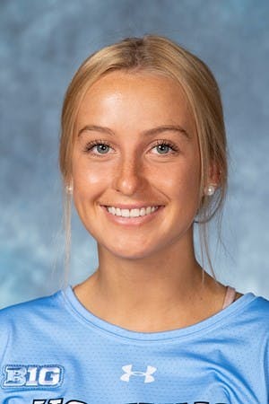HOPKINSSPORTS.COM
Junior attackman Aurora Cordingley.