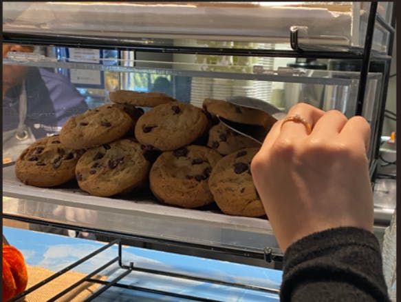 COURTESY OF ALIYAH MERCHANT
Merchant describes how an ordinary cookie box brought people together.