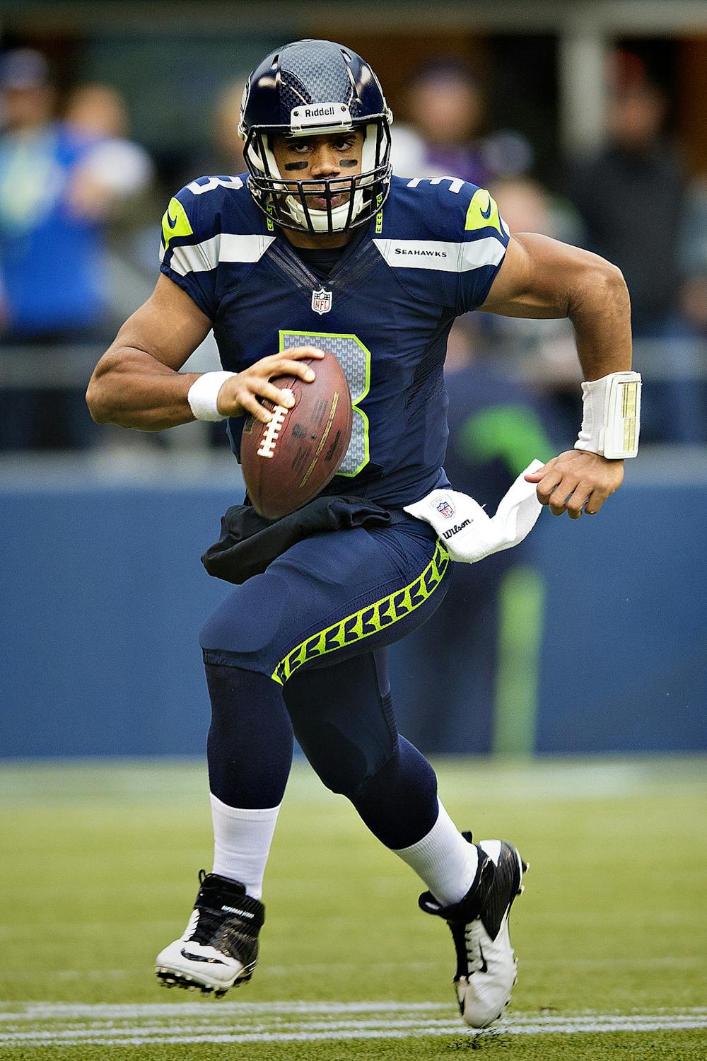 CC BY 2.0/Larry Maurer
Russell Wilson is one of the quarterbacks who expressed mild disinterest in his situation during the offseason.