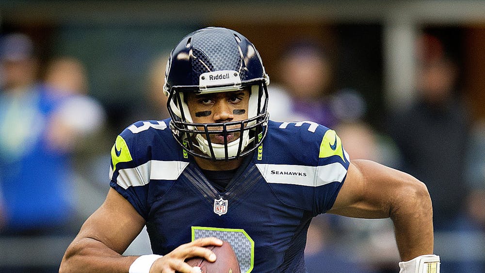 CC BY 2.0/Larry Maurer
Russell Wilson is one of the quarterbacks who expressed mild disinterest in his situation during the offseason.