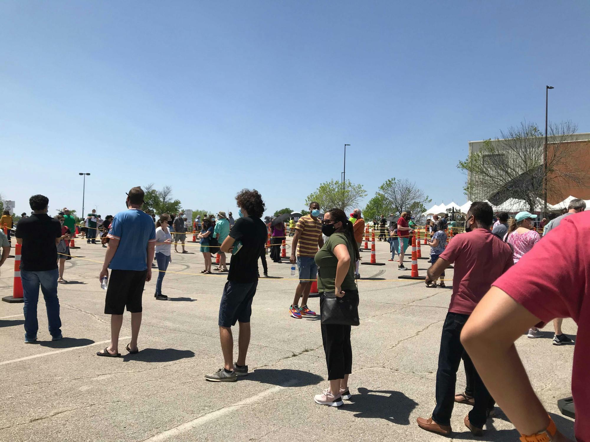 NEHA SANGANA/PHOTOGRAPHY EDITOR
SON Assistant Professor Michelle Patch noted that not everyone can access mass vaccination sites.