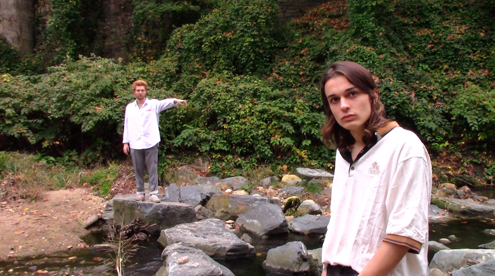 COURTESY OF GABE SILVEIRA &amp; JON SILVEIRA
Egginton (left) and his bandmate Will Wagner wrote their new song “edges” separated across the country before reconnecting in Baltimore to finish it.