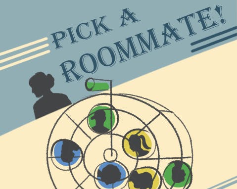 JINA LIM / CARTOONS EDITOR
While Boppana outlines the merits of the University’s random roommate policy for freshmen, Green argues the policy endangers LGBTQ+ students and students of color.